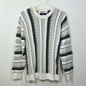 Hollister Men’s Coogi-Style Sweater Soft Knit Size Small